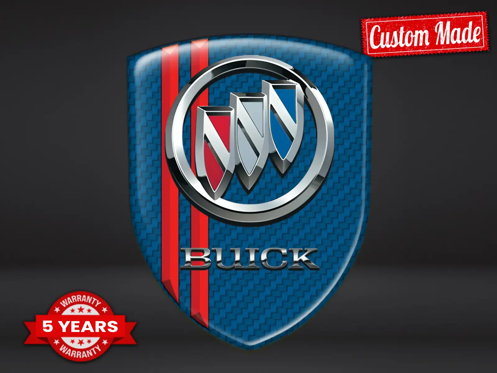 Buick Autoaufkleber Stern Design Modern